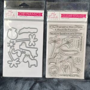 My Favorite Things Paradise Pals Die & Stamp Set - New